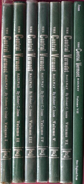 The Central Vermont Railway : A Yankee Tradition (7 volume set)