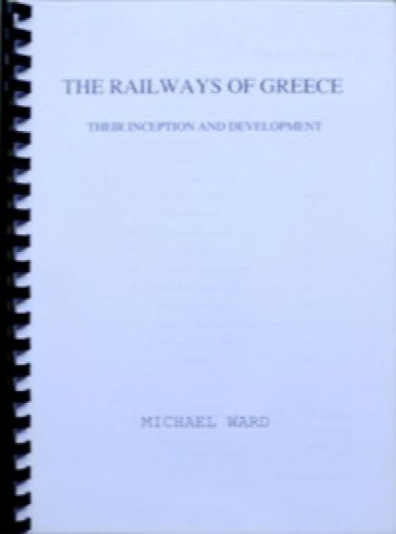 Image for THE RAILWAY OF GREECE : Their Inception and Development THE RAILWAY OF GREECE : Their Inception and Development