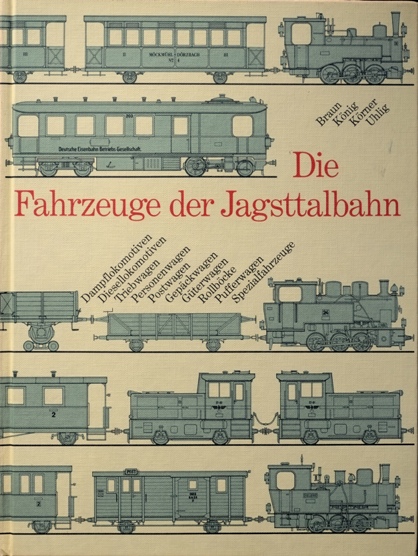 Die Fahrzeuge der Jagsttalbahn