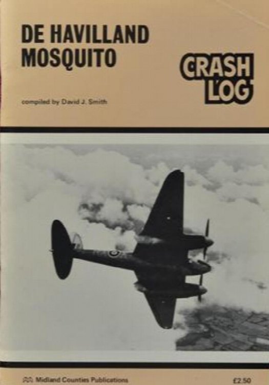 de Havilland Mosquito Crash Log