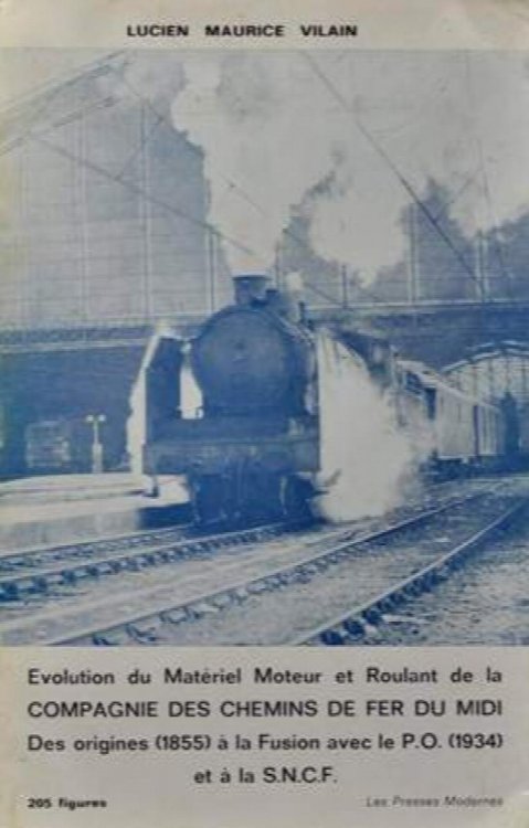 L'volution du matriel moteur et roulant de la Compagnie des chemins de fer du Midi