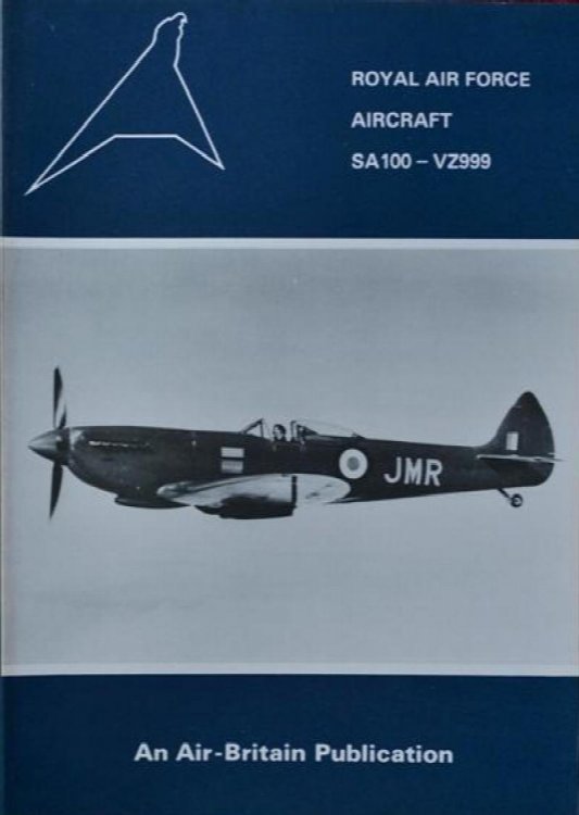 Royal Air Force Aircraft SA100 - VZ999