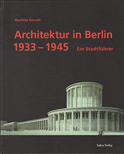 Image for Architektur in Berlin 1933-1945 Architektur in Berlin 1933-1945