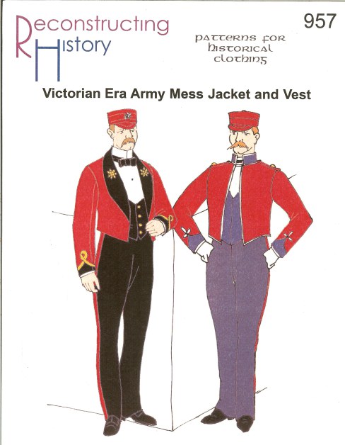 RH957: VICTORIAN ERA ARMY MESS JACKET AND VEST