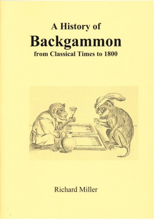 A HISTORY OF BACKGAMMON FROM CLASSICAL TIMES TO 1800