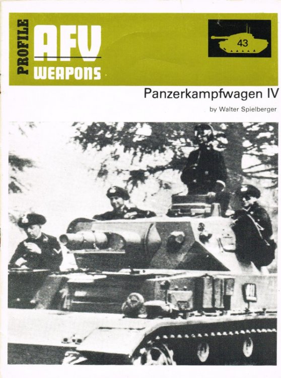 Image for PROFILE AFV 43: PANZERKAMPFWAGEN IV PROFILE AFV 43: PANZERKAMPFWAGEN IV