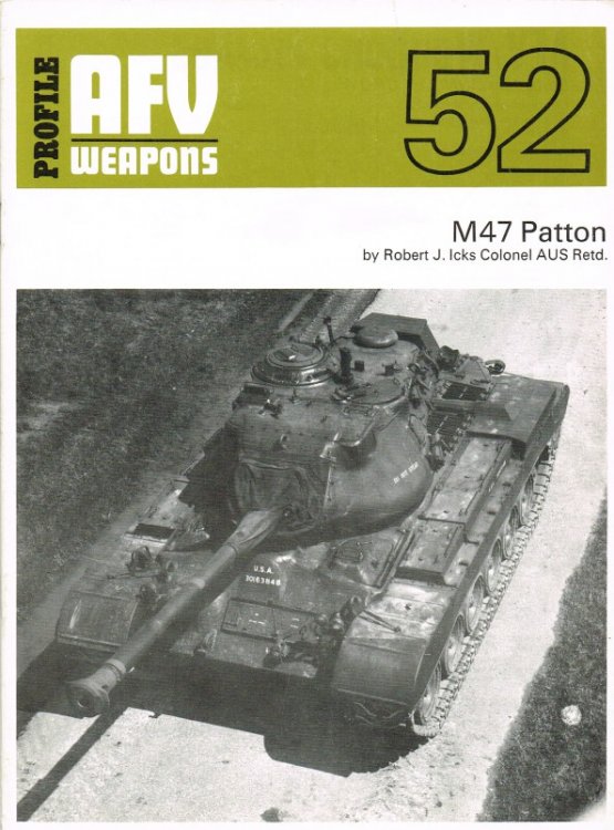 Image for PROFILE AFV 52: M47 PATTON PROFILE AFV 52: M47 PATTON