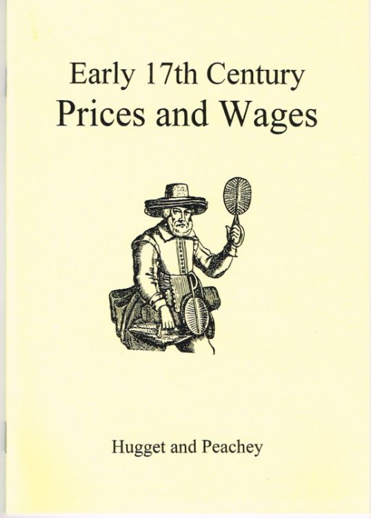Image for EARLY SEVENTEENTH CENTURY PRICES AND WAGES 1630-1650 EARLY SEVENTEENTH CENTURY PRICES AND WAGES 1630-1650