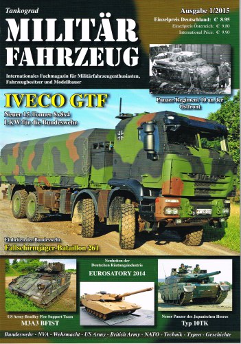 TANKOGRAD MILITARFAHRZEUG 1/2015 (GERMAN TEXT)
