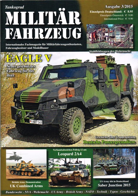 TANKOGRAD MILITARFAHRZEUG 3/2015 (GERMAN TEXT)