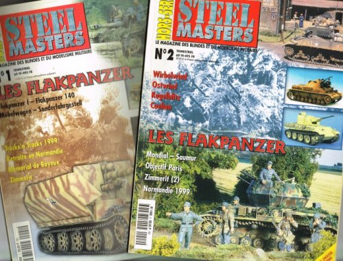STEEL MASTERS HORS-SERIE NO.1 + HORS-SERIE NO.2: LES FLAKPANZER (TWO VOLUME SET )