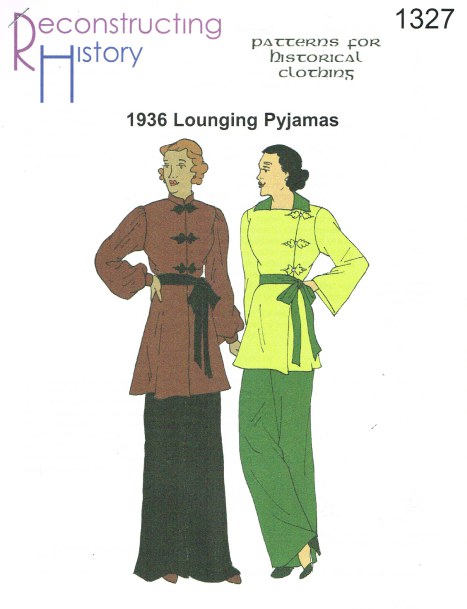 RH1327: LADIES' LOUNGING PYJAMAS CIRCA 1936