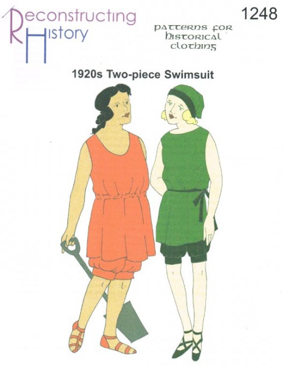 RH1248: LADIES' EARLY 1920S SWIMSUIT WITH UNDERTANK