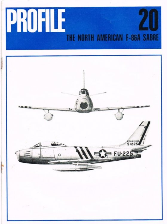 AIRCRAFT PROFILE 20: THE NORTH AMERICAN F-86A SABRE