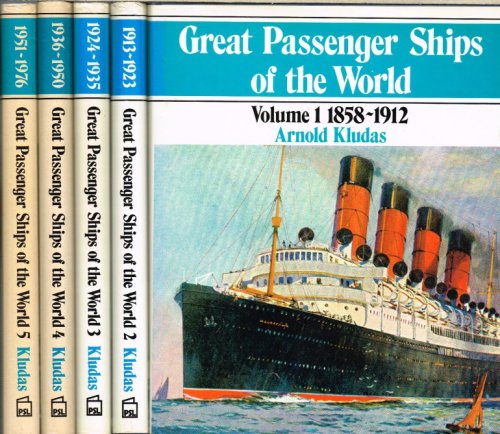 GREAT PASSENGER SHIPS OF THE WORLD (SIX VOLUME SET)