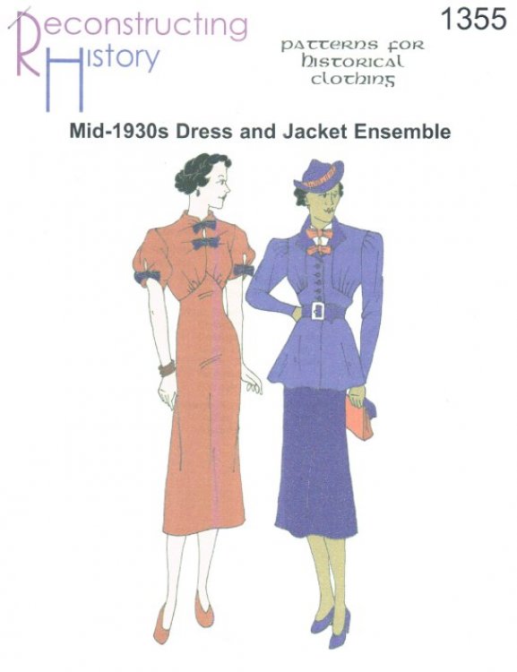 RH1355: MID-1930S DRESS AND JACKET ENSEMBLE