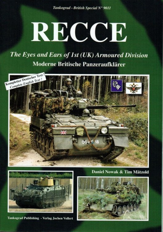 Image for RECCE : THE EYES AND EARS OF 1ST (UK) ARMOURED DIVISION RECCE : THE EYES AND EARS OF 1ST (UK) ARMOURED DIVISION