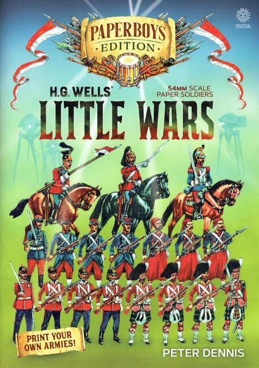 PAPERBOYS EDITION: H.G. WELLS' LITTLE WARS - 54MM SCALE PAPER SOLDIERS
