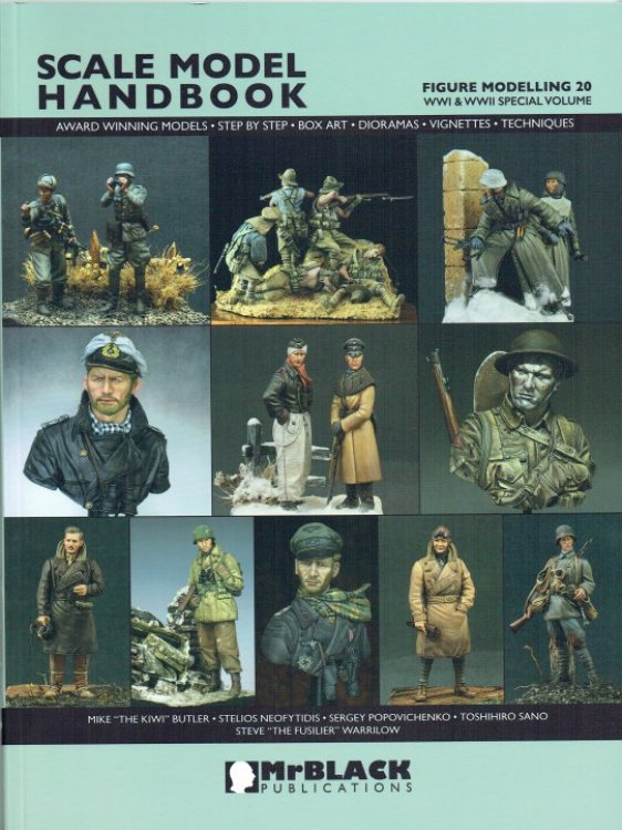 SCALE MODEL HANDBOOK: FIGURE MODELLING 20: WW1 & WW2 SPECIAL VOLUME