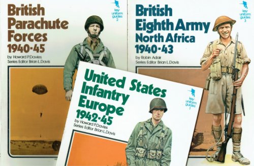 KEY UNIFORM GUIDES (SET OF SIX WW2 UNIFORM BOOKS)