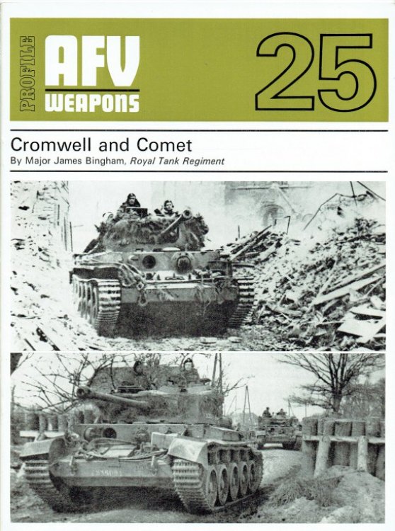 Image for PROFILE AFV 25: CROMWELL AND COMET PROFILE AFV 25: CROMWELL AND COMET