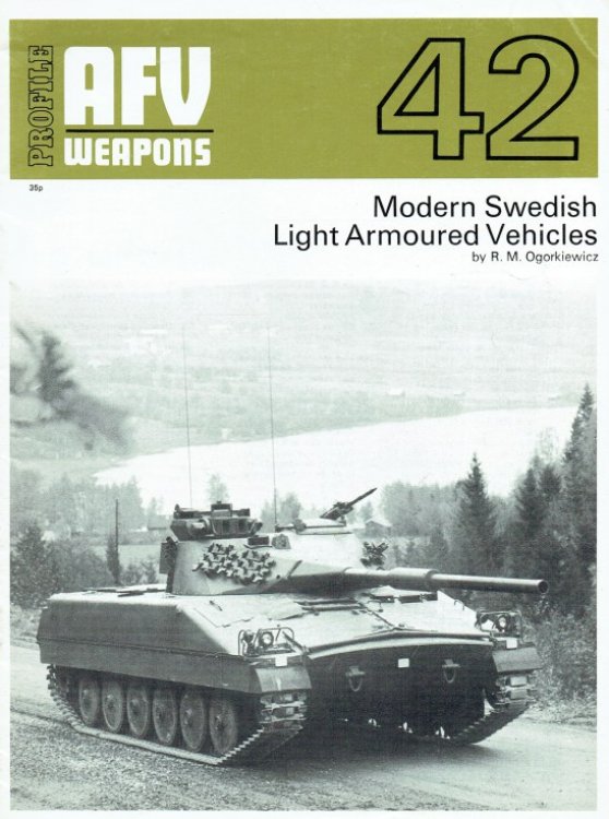 Image for PROFILE AFV 42: MODERN SWEDISH LIGHT ARMOURED VEHICLES PROFILE AFV 42: MODERN SWEDISH LIGHT ARMOURED VEHICLES