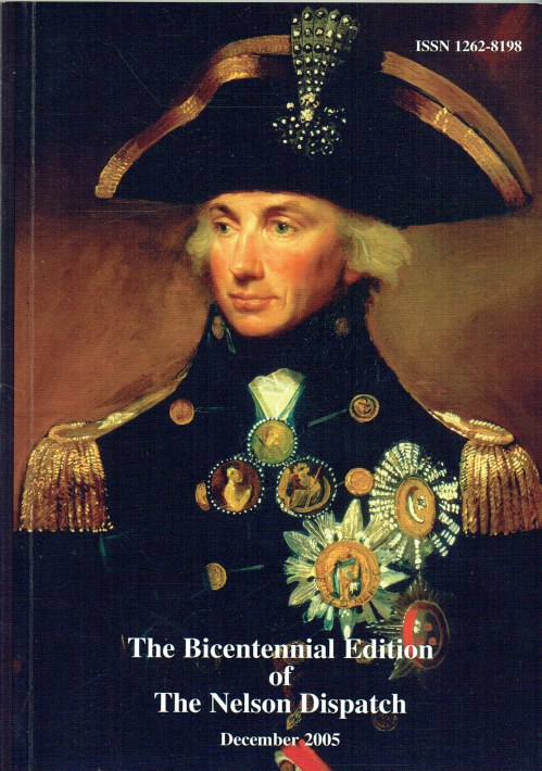 Image for THE BICENTENNIAL EDITION OF THE NELSON DISPATCH : JOURNAL OF THE NELSON SOCIETY, DECEMBER 2005 THE BICENTENNIAL EDITION OF THE NELSON DISPATCH : JOURNAL OF THE NELSON SOCIETY, DECEMBER 2005