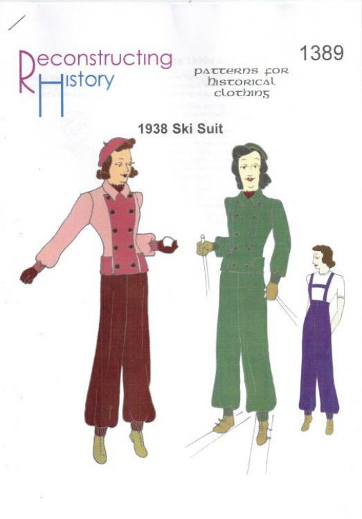 RH1389: 1938 SKI SUIT