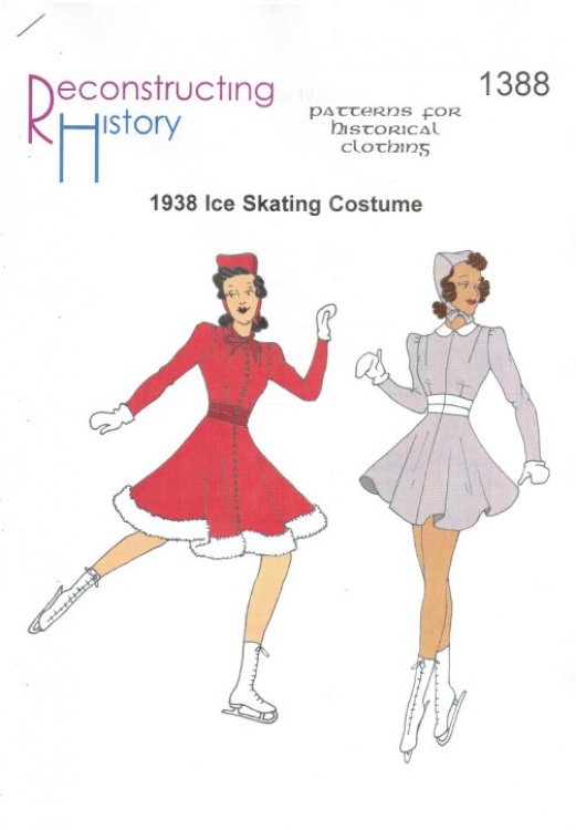 RH1388: 1938 ICE SKATING COSTUME