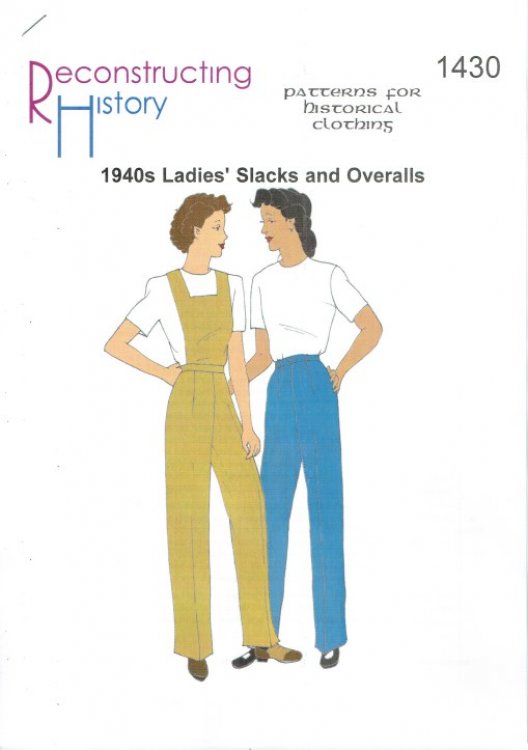 RH1430: 1940S LADIES' SLACKS AND OVERALLS