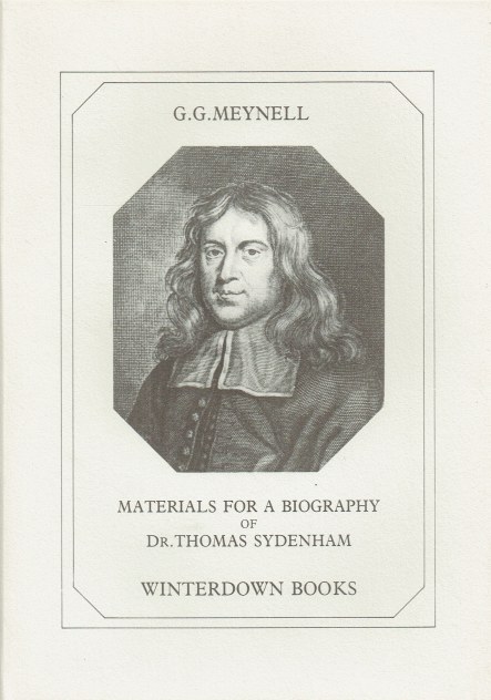 MATERIALS FOR A BIOGRAPHY OF DR. THOMAS SYDENHAM (1624-1689)