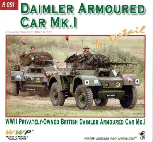 Image for DAIMLER ARMOURED CAR MK.I IN DETAIL DAIMLER ARMOURED CAR MK.I IN DETAIL