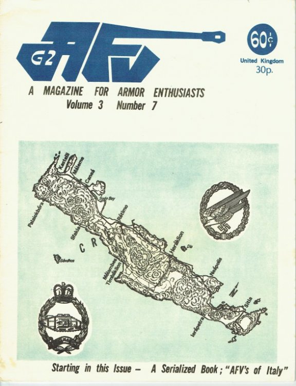 AFV-G2 VOLUME 3 NUMBER 7 1972