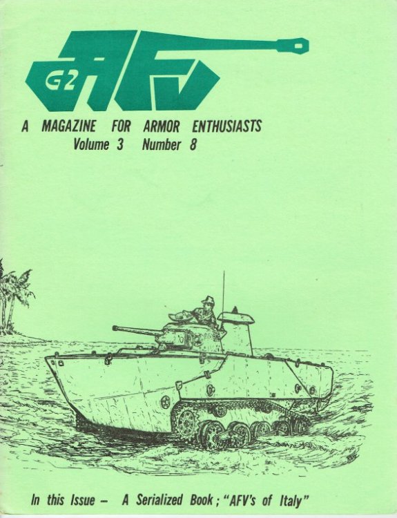 AFV-G2 VOLUME 3 NUMBER 8 1972