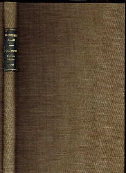Image for ARCHAEOLOGIA AELIANA OR MISCELLANEOUS TRACTS RELATING TO ANTIQUITY : FOURTH SERIES, VOL. XXVII ARCHAEOLOGIA AELIANA OR MISCELLANEOUS TRACTS RELATING TO ANTIQUITY : FOURTH SERIES, VOL. XXVII