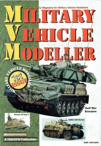 Image for MILITARY VEHICLE MODELLER NO.1 NOV / DEC 1988 MILITARY VEHICLE MODELLER NO.1 NOV / DEC 1988