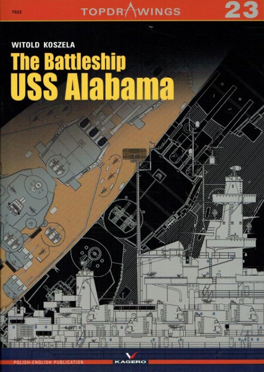 Image for TOPDRAWINGS 23 : THE BATTLESHIP USS ALABAMA TOPDRAWINGS 23 : THE BATTLESHIP USS ALABAMA