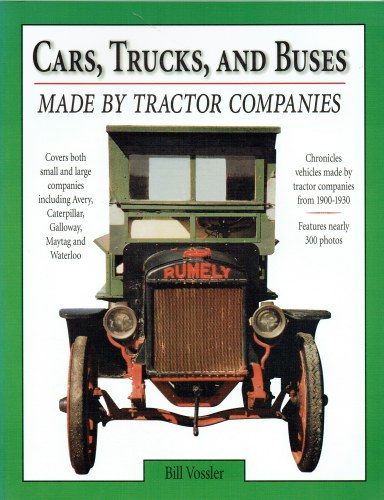 Image for CARS, TRUCKS, AND BUSES MADE BY TRACTOR COMPANIES CARS, TRUCKS, AND BUSES MADE BY TRACTOR COMPANIES