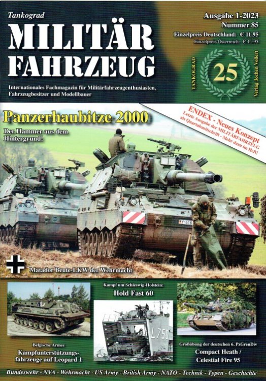 Image for TANKOGRAD MILITARFAHRZEUG 1/2023 (GERMAN TEXT) TANKOGRAD MILITARFAHRZEUG 1/2023 (GERMAN TEXT)