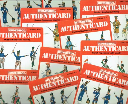 HUMBROL AUTHENTICARD SERIES 2 (NAPOLEONIC SERIES - BACK ISSUES AVAILABLE)