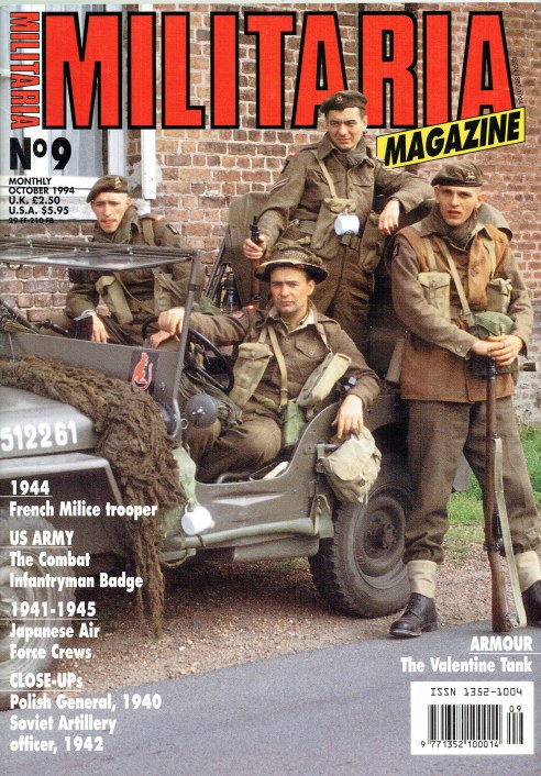 Image for MILITARIA MAGAZINE NO 9 : OCTOBER 1994 MILITARIA MAGAZINE NO 9 : OCTOBER 1994