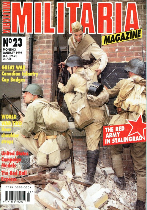 Image for MILITARIA MAGAZINE NO 23 : JANUARY 1996 MILITARIA MAGAZINE NO 23 : JANUARY 1996