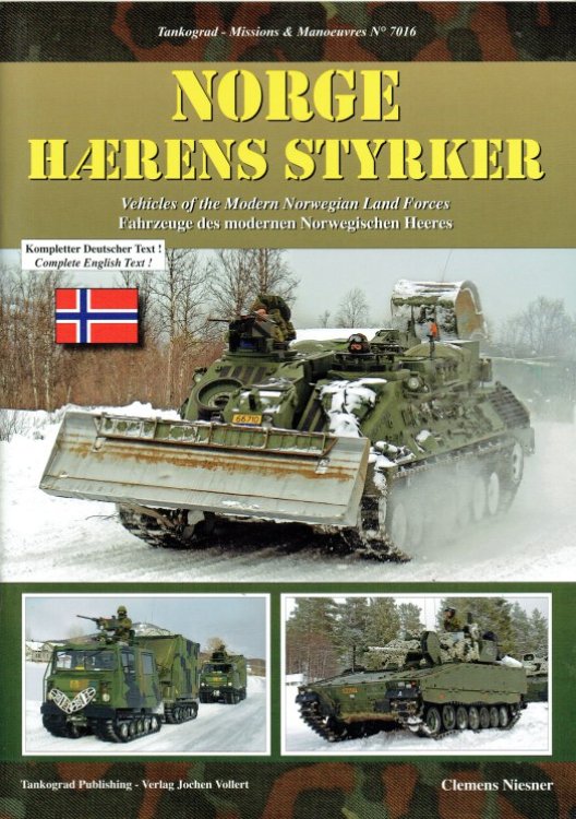Image for NORGE HAERENS STYRKER : VEHICLES OF THE MODERN NORWEGIAN LAND FORCES NORGE HAERENS STYRKER : VEHICLES OF THE MODERN NORWEGIAN LAND FORCES
