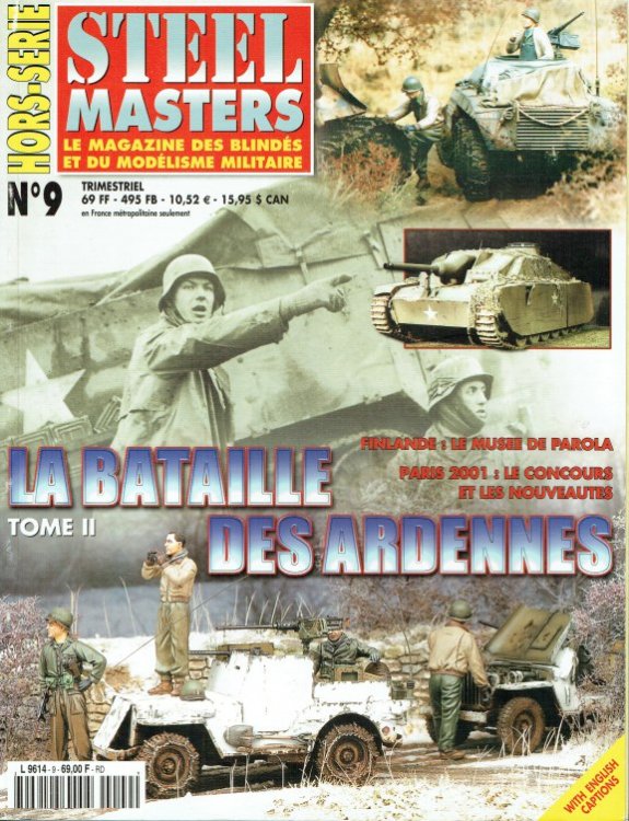 Image for STEEL MASTERS HORS-SERIE NO.9: LA BATAILLE DES ARDENNES (2) STEEL MASTERS HORS-SERIE NO.9: LA BATAILLE DES ARDENNES (2)
