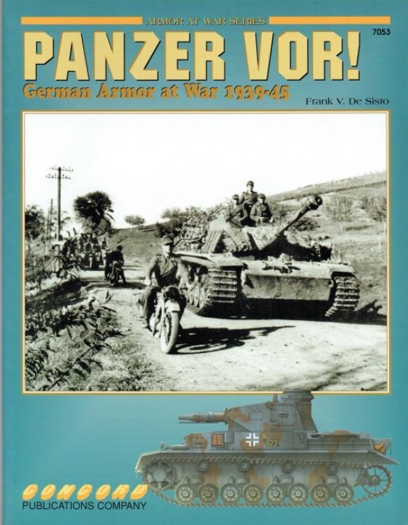Image for PANZER VOR! : GERMAN ARMOR AT WAR 1939-45 PANZER VOR! : GERMAN ARMOR AT WAR 1939-45