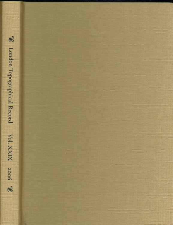 Image for LONDON TOPOGRAPHICAL RECORD VOL.XXIX LONDON TOPOGRAPHICAL RECORD VOL.XXIX
