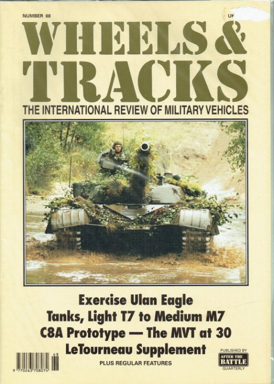 Image for WHEELS & TRACKS: THE INTERNATIONAL REVIEW OF MILITARY VEHICLES: NUMBER 68 WHEELS & TRACKS: THE INTERNATIONAL REVIEW OF MILITARY VEHICLES: NUMBER 68
