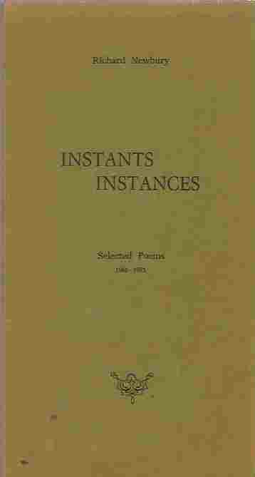 Image for Instants Instances Instants Instances