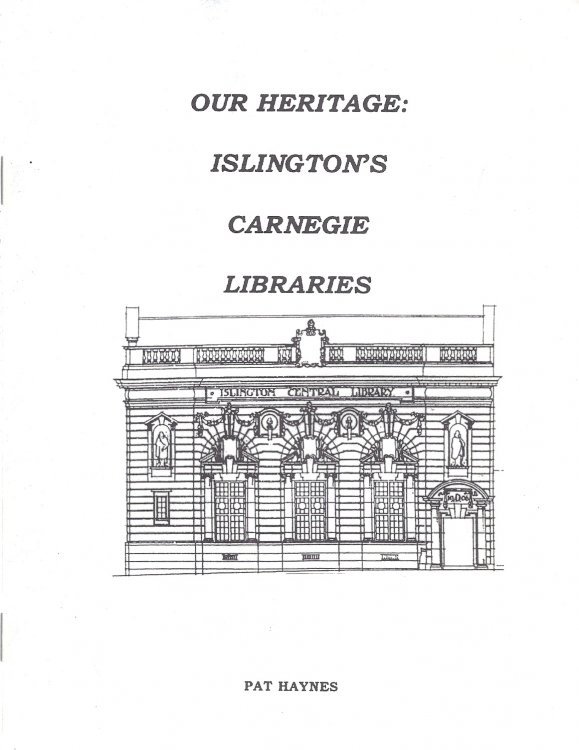 Image for Our Heritage: Islington's Carnegie Libraries Our Heritage: Islington's Carnegie Libraries