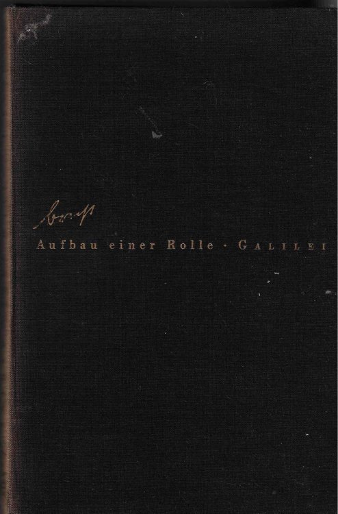 Image for Aufbau einer Rolle; Buschs Galilei. With portraits Aufbau einer Rolle; Buschs Galilei. With portraits